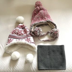 🎉 BOGO 2/$12! Two Hats Plus a Neck Gaiter